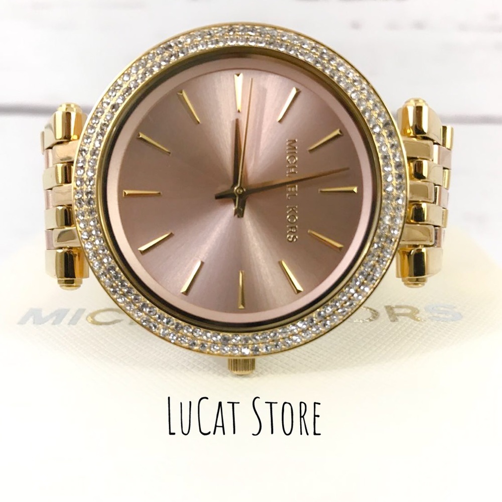 💕MICHAEL KORS💕 Rose gold and gold watch